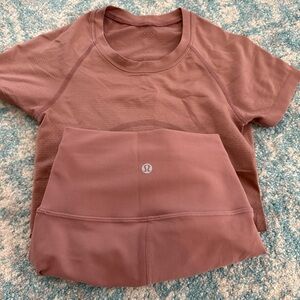 Lululemon Brown Activewear Set